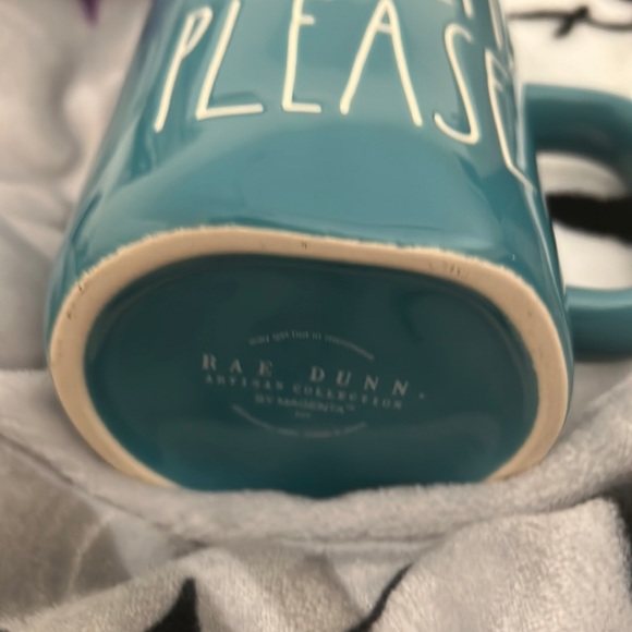 NWT 🧙Rae Dunn WITCH PLEASE Mug Teal 2022 Halloween 🎃 - Picture 4 of 4